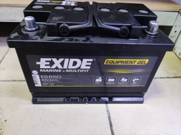 Akumuliatorius EXIDE 56 Ah 460 A EN 12V